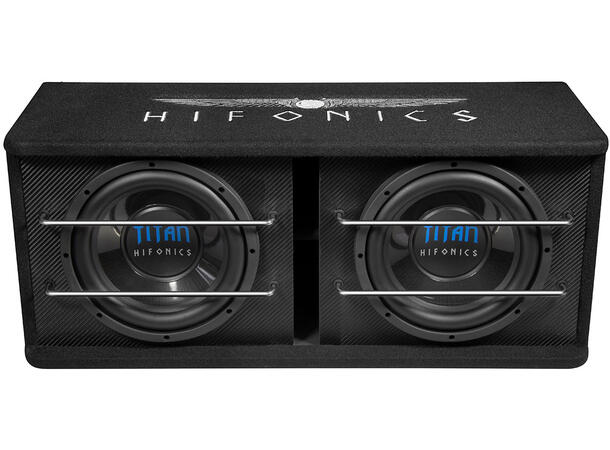 HiFonics TITAN TDA200R Aktiv 2x10" 2x10" Aktiv Bassreflekskasse 