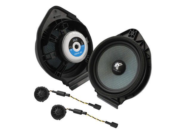 HiFonics ZEUS 2-veis komp.sett 16,5cm Opel (2009 - 2024)
