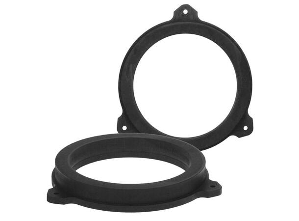 InCarTec MDF Høyttaleradaptere (165mm) Toyota/Izusu (2003 -->) 