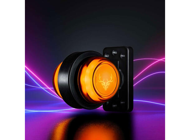 Strands Posisjonslys Freedom Viking LED, amber/oransje 12-24V