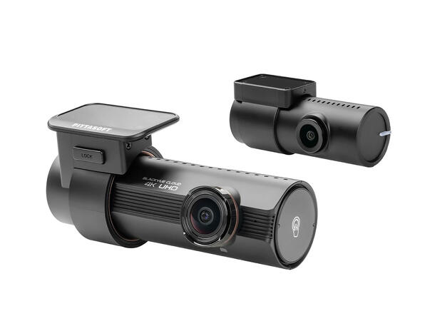 BlackVue Dashbordkamera 2 kanals 64GB 4K, WiFi, GPS, 30 b/s 
