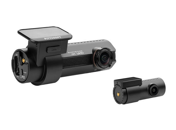BlackVue Dashbordkamera 2 kanals 64GB 4K, WiFi, GPS, 30 b/s 