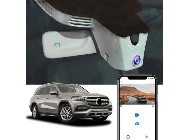 FITCAMX Integrert 4K Dashcam (foran) MB GLE/GLS (2020 -->) "D" 