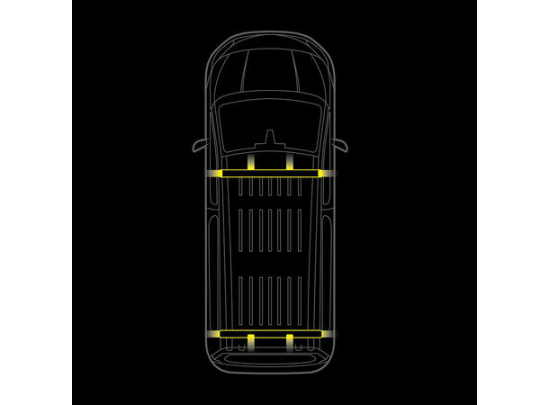 Strands CRUISE LIGHT C-RACK Proace Toyota Proace 2016 og senere 