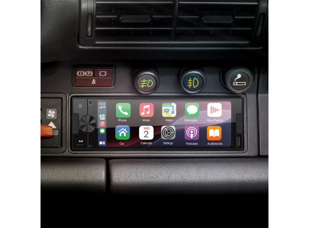 Ampire CPR60 DAB+ hovedenhet 6,38'' skjerm, DAB+, 2 AHD-kamerainngang 