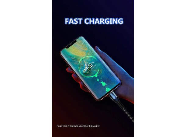 ConnectED Phone Kabel 1 meter Lightning USB til Lightning 