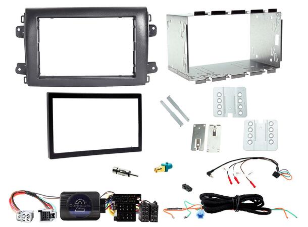 Connects2 Komplett monteringskit 2-DIN Fiat Ducato (2022-2025)
