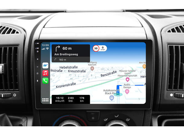 ESX i35 Smart Moniceiver m/10.1“ skjerm Citroen/Fiat/Hymer/Renault 2006-2021