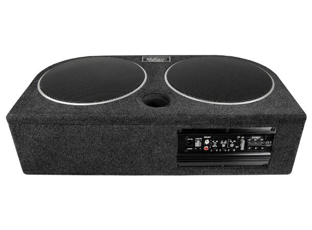 HiFonics VRX82A Aktiv Subwoofer 8" basskasse med slave