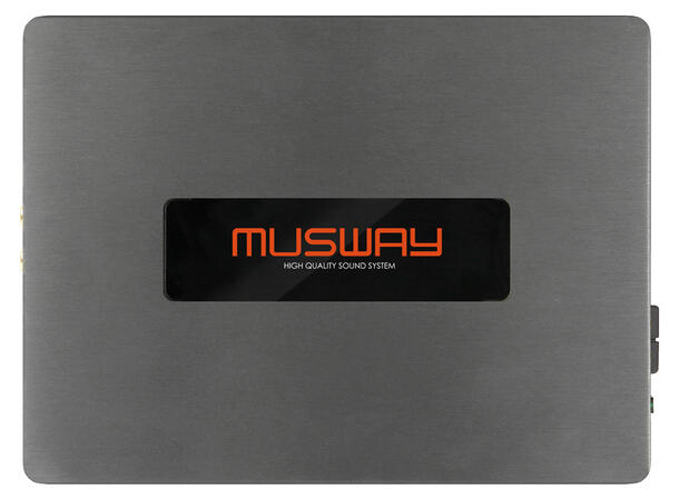 Musway 6-kanals DSP-forsterker u/ISO 780W RMS i 2 Ohm 