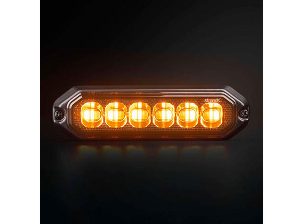 Strands Dark Knight Duo varsellys 6 LED Kun 13 watt!