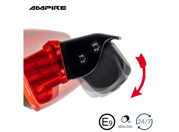 Ampire Ryggekamera (CVBS) Doblo (2011-->)/Combo (2012-2018) 