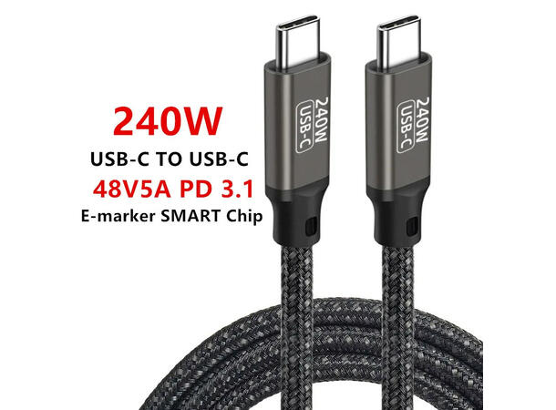 ConnectED Phone Kabel 1 meter Type-C USB Type-C til USB Type-C 