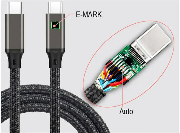 ConnectED Phone Kabel 1 meter Type-C USB Type-C til USB Type-C 