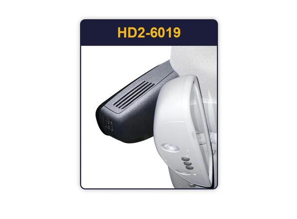 FITCAMX Integrert 4K Dashcam (foran+bak) MB GLK (X204) (2010 - 2015) 
