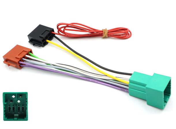 InCarTec ISO-adapter Fiat Ducato (2022 -->) m/12-pins plugg 