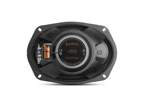 Infinity Fulltone ALPHA  6x9" 4ohm ALPHA 6x9", 3-veis, 75W RMS/600W max 
