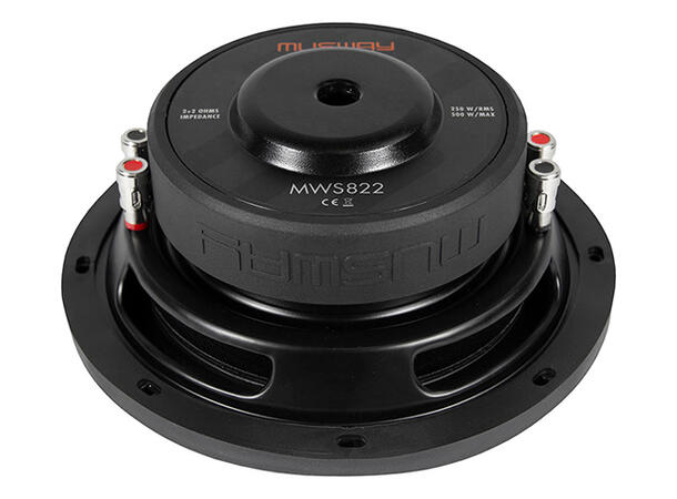 Musway 8" subwoofer flat design 500w max / 250w RMS 